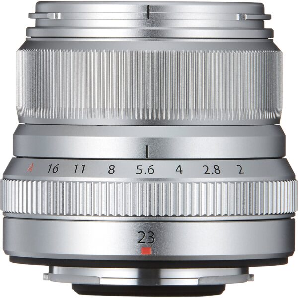 Fujifilm Fujinon XF 23mm f/2.0 R WR lens, silver - Image 2