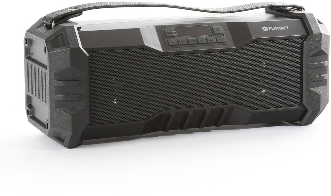 Platinet wireless speaker OG75 Boombox BT, black (44414) - Image 2