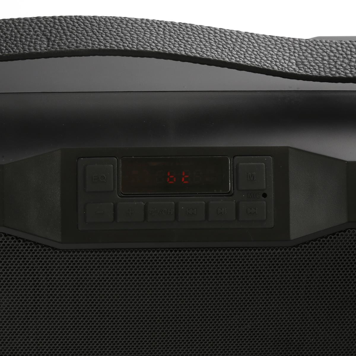 Platinet wireless speaker OG75 Boombox BT, black (44414) - Image 6