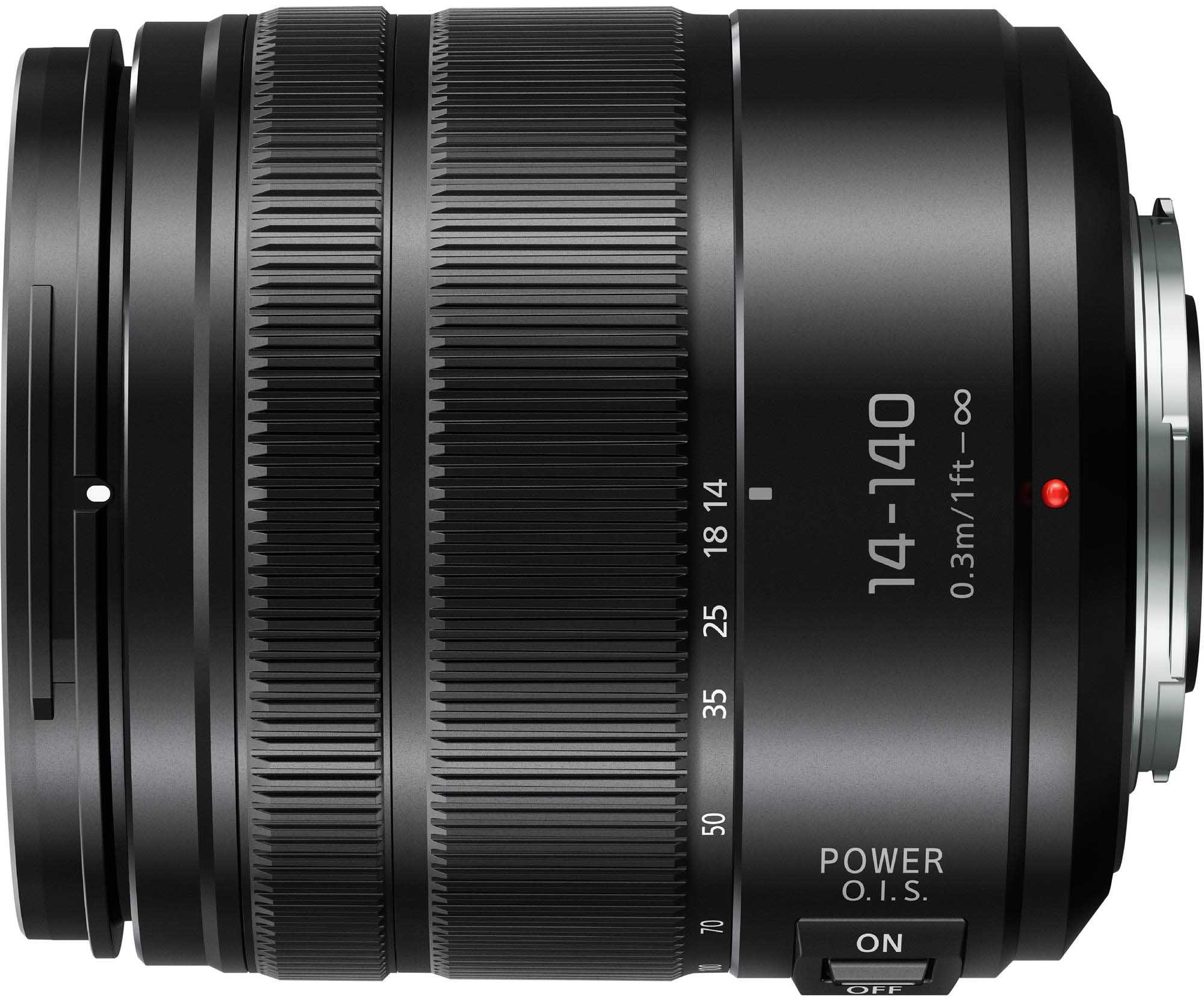 Panasonic Lumix G Vario 14-140mm f/3.5-5.6 II ASPH. POWER O.I.S. lens, black - Image 3