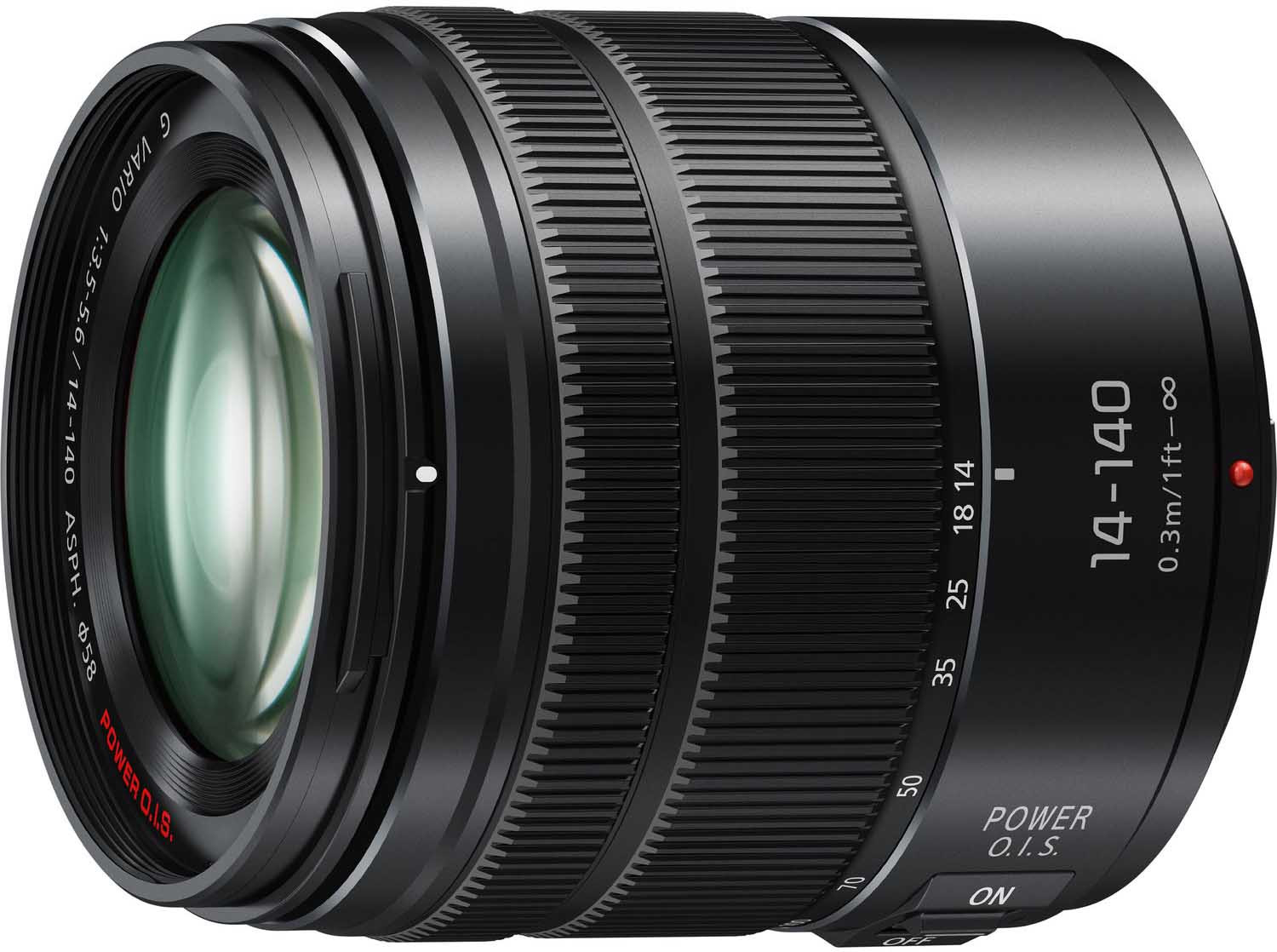 Panasonic Lumix G Vario 14-140mm f/3.5-5.6 II ASPH. POWER O.I.S. lens, black - Image 4