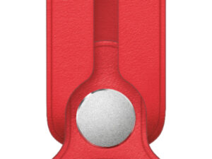 Apple AirTag Leather Loop, red