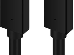 Platinet cable USB-C - USB-C 5A 100W 1m, black (PUCC5A1B)