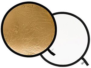 Manfrotto reflector 50cm, golden/white (LA-2041)