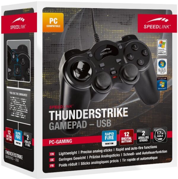Speedlink Gamepad Thunderstrike (SL-6515-BK) - Image 4