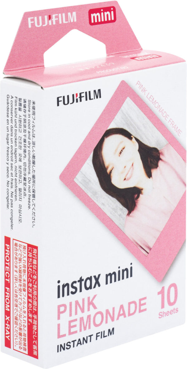 Fujifilm Fotoplokštelės Instax MINI Pink Lemonade 10vnt. - Image 2
