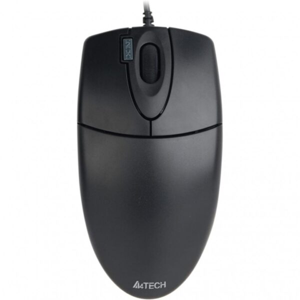 MOUSE A4tech, PC sau NB, cu fir, USB, optic, 1000 dpi, butoane/scroll 4/1, , negru, "OP-620D-U1" (timbru verde 0.18 lei)