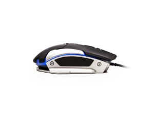 MOUSE Spacer - gaming, gaming, cu fir, USB, optic, 3.200 dpi, butoane/scroll 7/1, iluminare, negru, "SPGM-PULSAR-LITE" (timbru verde 0.18 lei)