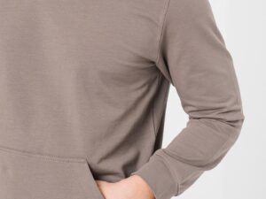 BLUZA COTON CASUAL BARBATI TAUPE-L