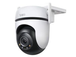TP-LINK "Outdoor Pan/Tilt Security Wi-Fi CameraSPEC: 2K QHD (2560x1440), 2.4 GHz, 2T2R, 2 × External Antennas, 1 × Ethe
