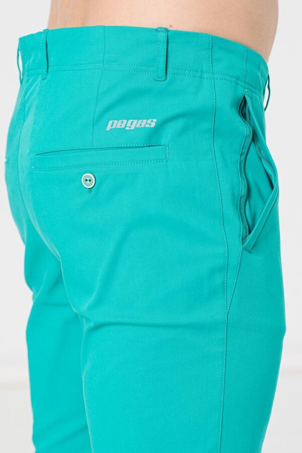 PANTALONI SCURT CASUAL BARBATI GREEN XL