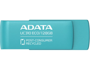 ADATA | USB Flash Drive | UC310 ECO | 128 GB | USB 3.2 Gen1 | Green