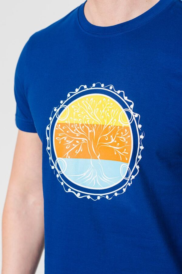 TRICOU  ROATA FAMILIE BARBATI   ROYAL BL - Image 2