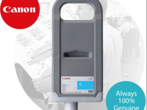 Cartus Cerneala Original Canon Cyan, PFI-710C, pentru IPF TX-2000|TX-3000|TX-4000, 700ml, (timbru verde 0.15 lei),NOPP, "2355C001AA"