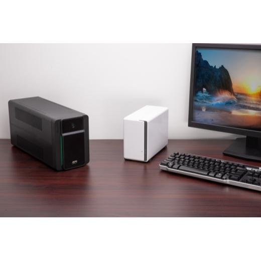 UPS APC "Easy UPS", Line int., mini Tower, AVR, IEC x 6, LED, back-up 10 - 90 min. "BVX1600LI" (timbru verde 11 lei)