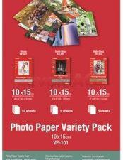 VP-101 10X15/PHOTO PAPER VARIETY PACK 10X15CM