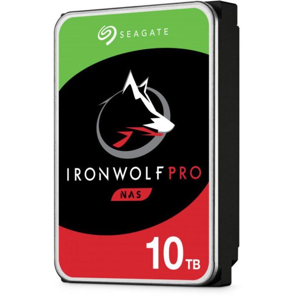 HDD NAS SEAGATE IronWolf Pro 10TB CMR 3.5", 256MB, SATA 6Gbps, 7200RPM, RV Sensors, Rescue Data Recovery Services 3 ani, TBW: 550TB, "ST10000NT001" - Image 3