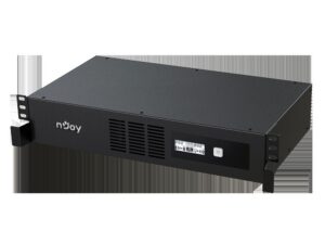 UPS NJOY, "Code 800", Line Int. cu sinusoida simulata cu management, rack, 800VA/480W, AVR, IEC x 4, 1 x baterie GP09122L, display LCD, back-up 1 - 10 min., "UPLI-LI080CO-AZ01B" (timbru verde 11 lei)