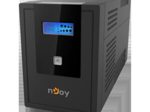 UPS NJOY, "Cadu 2000", Line Int. cu management, mini tower, 2000VA/1200W, AVR, Schuko x 4, 2 x baterie GP09122F, display LCD, back-up 1 - 10 min., "UPCMTLS620HCAAZ01B" (timbru verde 11 lei)