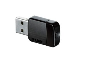 ADAPTOR RETEA D-LINK AC600, extern wireless 2.4 GHz | 5 GHz, USB 2.0, port, 600 Mbps, antena interna x 1, "DWA-171" 45505672 (timbru verde 0.18 lei)