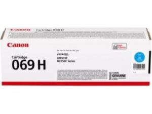 Canon originální vysokokapacitní toner Cartridge 069 H C azurový, MF752Cdw, 754Cdw, LBP673Cdw, kapacita 5 500 stran