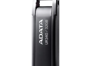 MEMORIE USB 3.2 ADATA UR340 32GB BLACK METALIC, "AROY-UR340-32GBK" (timbru verde 0.03 lei)
