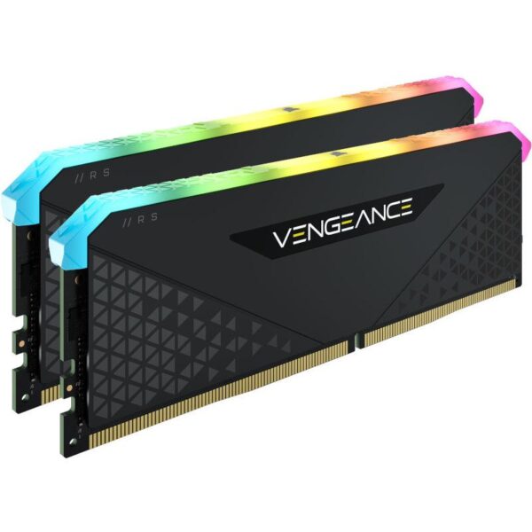 Memorie DDR Corsair DDR4 16 GB, frecventa 3200 MHz, 8 GB x 2 module, radiator, iluminare RGB, "CMG16GX4M2E3200C16" - Image 3