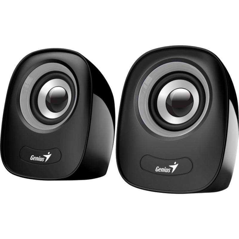 BOXE GENIUS 2.0, RMS: 6W (2 x 3W), USB power, gray, "SP-Q160" "31730027400" (timbru verde 0.8 lei)