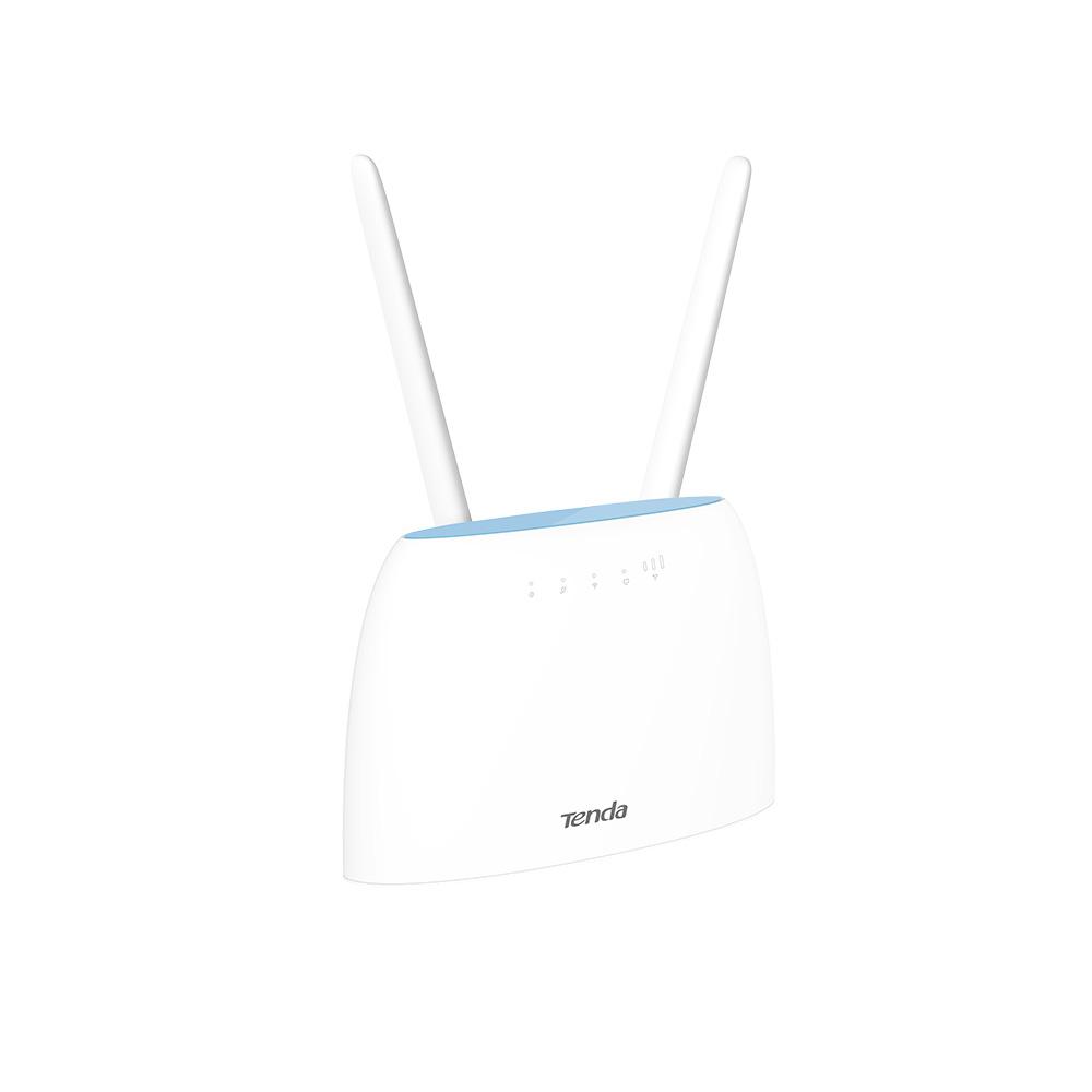 ROUTER Tenda wireless 1200Mbps, dual band 2.4Ghz si 5Ghz, 4G SIM slot, 2 WAN/LAN porturi 10/100/1000Mbps, antena externa x 2 "4G09" (include TV 0.8 lei)