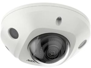CAMERA IP Hikvision, mini dome pt. interior | exterior, dist. IR 30 m,  tip lentila fixa 2.8 mm, 4  Mpx, microfon, PoE, carcasa aluminiu, slot SD card, "DS-2CD2546G2-IWS2C"  (timbru verde 0.8 lei)