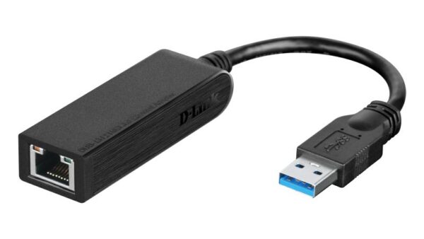 ADAPTOR RETEA D-LINK , extern, USB 3.0, port RJ-45, 1000 Mbps, "DUB-1312" (timbru verde 0.18 lei)