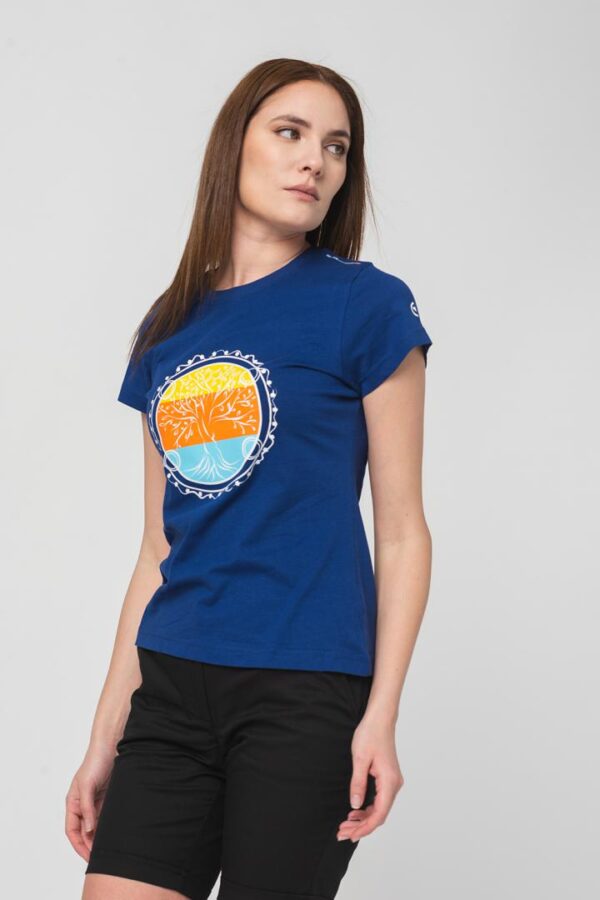 TRICOU  ROATA FAMILIE FEMEI  ROYAL BLUE- - Image 2