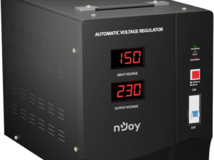 Stabilizator tensiune nJoy 5000VA Alvis "AVRL-5005TAL-CS01B" (timbru verde 11 lei)