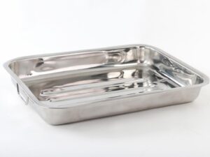 TAVA CUPTOR INOX  35x27x5.5 CM