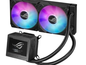 Cooler Asus "ROG RYUJIN III 240 ARGB", skt universal, racire cu lichid, ventilator 120 mm x 2, 2200 rpm, iluminat ARGB, "ROG RYUJIN III 240 ARGB" (timbru verde 2.00 lei)