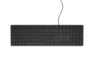 TASTATURI DELL, "KB216", cu fir, 104 taste format standard (104-108 taste), USB, negru, "580-ADHH-05" (timbru verde 0.8 lei)
