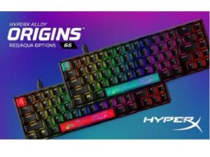 Gaming mechanical keyboard HyperX Alloy Origins 65, HyperX Aqua Switch