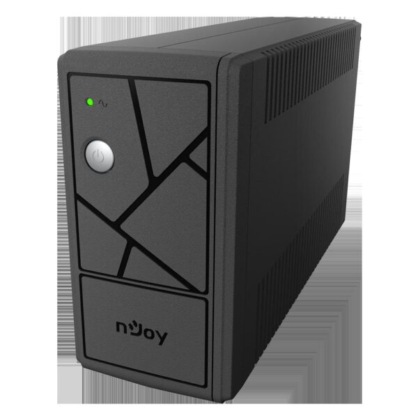 UPS NJOY, "KEEN 800", Line Int. cu management, tower, 800VA/480W, AVR, Schuko x 2, 1 x baterie GP09122L, back-up 1 - 10 min., "UPLI-LI080KU-CG01B" (timbru verde 11 lei)