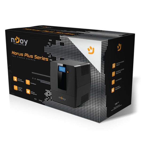 UPS NJOY HORUS 1000VA "PWUP-LI100H1-AZ01B" (timbru verde 40 lei) - Image 2