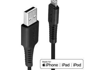 Cablu Lindy 1m USB A 2.0 to Lightning