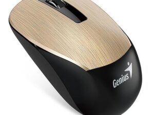 MOUSE Genius, "NX-7015", PC sau NB, wireless, 2.4GHz, optic, 1600 dpi, butoane/scroll 3/1, , auriu, "31030019402" (timbru verde 0.18 lei)
