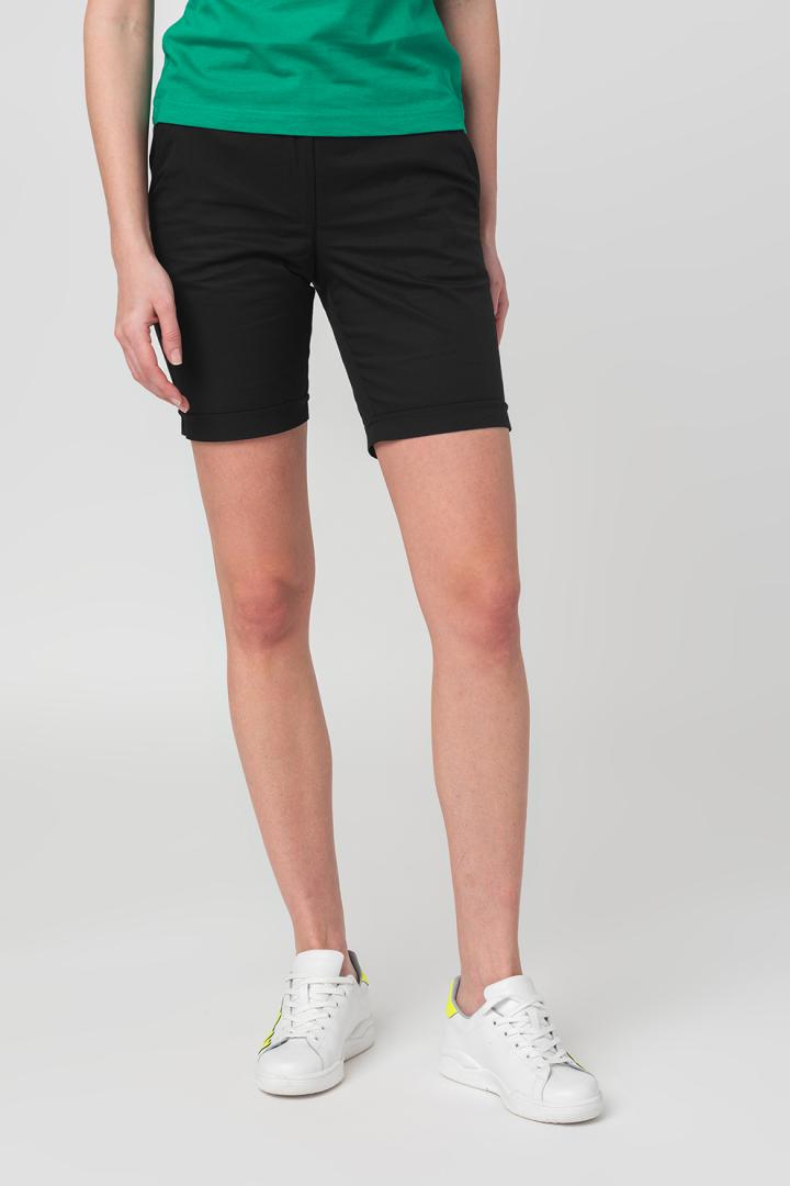 PANTALONI SCURT CASUAL FEMEI BLACK M - Image 2