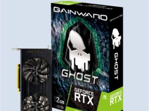 GAINWARD GeForce RTX 3060 Ghost 12GB GDDR6 192-bit 1320/1777 MHz Triple DP 1.4a HDMI 2.1 - zboží po opravě vyprodej (P)