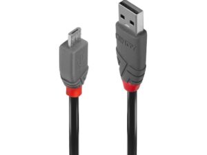 Cablu Lindy 5m USB 2.0 Type A - MicroUSB, "LY-36735" (timbru verde 0.18 lei)