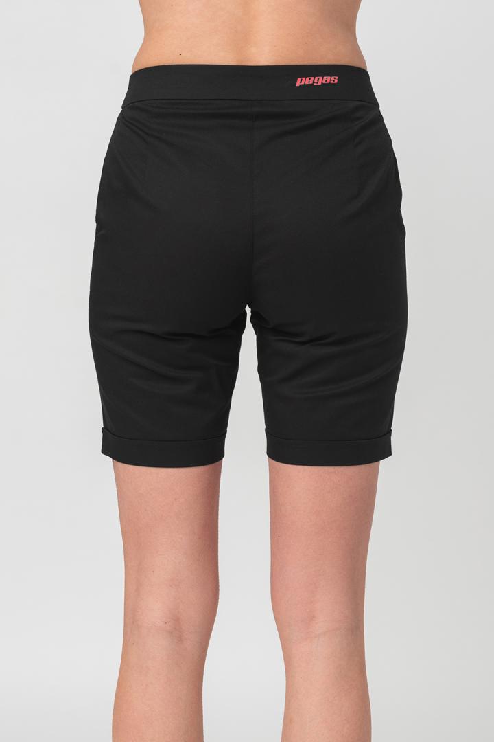 PANTALONI SCURT CASUAL FEMEI BLACK M - Image 4