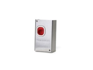 BUTON PANICA Honeywell, carcasa inox, "269R" (timbru verde 0.18 lei)