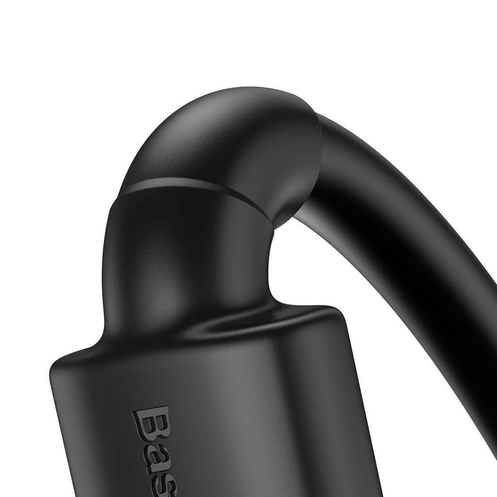 CABLU video Baseus Cafule, HDMI (T) la HDMI (T), rezolutie maxima 4K UHD (3840 x 2160) la 60 Hz, conectori auriti, 1m, negru "CADKLF-E01" (timbru verde 0.18 lei) - 6953156218185