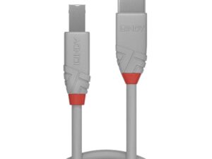 Cablu Lindy 2m USB 2.0 Tip A la Tip B "LY-36683" (timbru verde 0.18 lei)