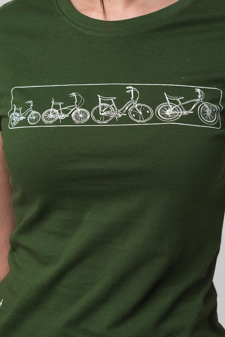 TRICOU LOGOMULTICOLOR FEMEI BOTTLE GRE - Image 4