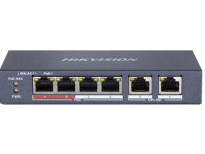 Hikvision DS-3E0106P-E/M Fast Ethernet (10/100) network links PoE support Blue